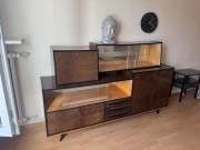 Kredens PRL lite drewno! Stan bdb! 230 cm