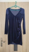 Granatowa sukienka 