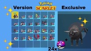 Pokemon Scarlet|Violet - 24x shiny Scarlet Exclusive