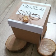 Ślubny exploding box, wysyłka w 24 h.