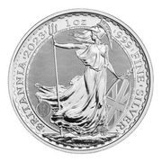 Britannia 1oz srebro 2023 Elżbieta II