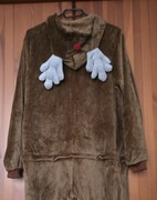 RENIFER PIŻAMA KIGURUMI M KOMBINEZON DRES PRZEBRANIE ONESIE JEDNOCZĘŚCIOWA