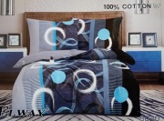 Posciel bawełna satynowa Elway 160x200 bawełniana 