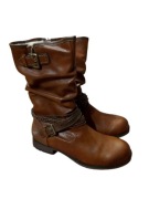 Mustang - ocieplane oficerki damskie, nowe r. 39 