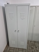 30 Szaf BHP 180X80X50 z przegrodą, dla pracowników, stan bdb, faktura