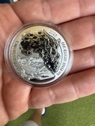 African Ounce 1 oz Silver Crocodile Krokodyl Nilowy 2023