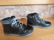 Trzewiki półbuty Bartek skórzane ocieplane polarem roz. 26