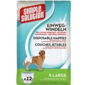 Pieluchy dla psów Simple Solution X-large 12 sztuk 