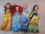 Zestaw księżniczek Disneya, Zestaw księżniczek Hasbro, Mulan,Ariel,Bella 