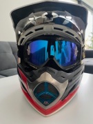 Kask TROY LEE DESIGNS SE-2 + gogle SMITH