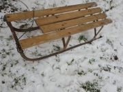 Metalowe sanki dla dorosłych/młodzieży na zjazdy/kuligi