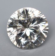Diament Moissanit Brylant 100FACES! SACURA 6,5mm-1CT VVS1-D