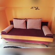 Sprzedam kanapę + 2 pufy