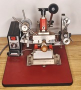 Złociarka do wizytówek Hot Stamping  z zestawem czcionek i materiałów