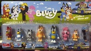 Duzy zestaw figurki  bluey dla dzieci 