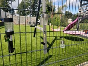 Uchwyt lampy solar średnica rurki 16mm do płota panel oczko 5x20 