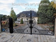 Brama kuta ogrodzenie 