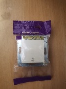 Przycisk Dzwonek KOS VENA kremowy 510314