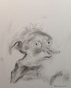 obraz ołówek 24/30 TYTUL - Zgredek