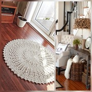 Dywan ze sznurka ażurowy 130cm WIELE KOLORÓW 