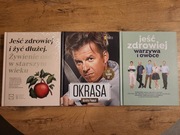 Zestaw 3 książek z Lidla: Okrasa kontra Pascal i Jeść zdrowiej