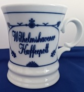 DUŻY KUBEK PORCELANA ARCO WZÓR SŁOMKOWY 400 ml