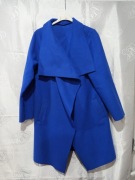 #1128 Płaszcz narzuta damska jak na zdjęciu