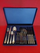 Sztućce Hefra wz Romański. Pozłacane 