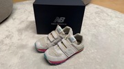 New Balance 574 na rzepy 33,5 modne jesień  białe buty sportowe sneakersy