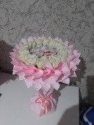 Prezent dla córki siostry dziewczynki Słodki bukiet Raffaello Baby Shower