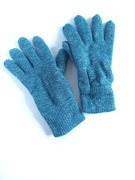 Rękawiczki niebieskie turkusowe ciepłe Tiger