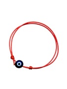 Bransoletka szczęścia oko proroka czerwona talizman damska kabała