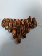 H6- Pomarańczowa Róża - jaspis cesarski - zestaw kamieni