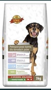 Sucha karma dla psa ,3 kg z drobiem, wołowiną 
