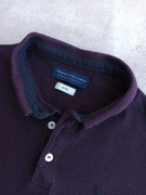 JACK & JONES oryginalna bordowa koszulka polo premium rozmiar M, L
