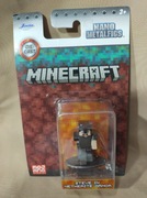 Figurka Kolekcjonerska Minecraft Metalowa Steve In Netherite Armor