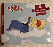 Kubuś Puchatek książka z puzzlami twarde strony 