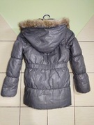 KURTKA ZIMOWA DZIEWCZĘCA ROZ.128 H&M SZARA 7-8 LAT