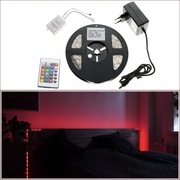 Zestaw taśma LED RGB +pilot