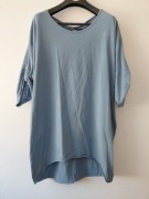Tunika niebieska roz.48/50 wymiary opis firmy made in Italy 