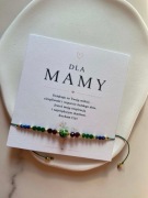 Bransoletka DLA MAMY dzień matki jaspis cesarski granat jadeit lapis lazuli