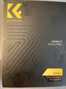 Filtr szary K&F Concept do Matte Boxa, ND 64, 4"x5.65" NOWY!!!