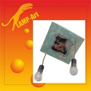 Lampa wisząca ręcznie wykonana techniką decoupage!