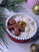 Świeczka z pierniczkami na prezent Święta