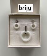 Komplet kolczyki z zawieszką Briju