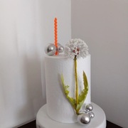 Kwiaty papierowe waflowe 