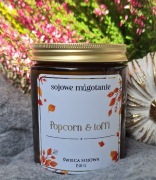 Świeca sojowa Popcorn &toffi  150g