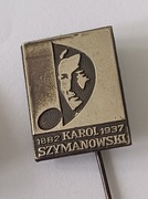 Przypinka PRL Karol Szymanowski