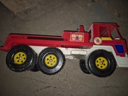 Stare autko auto wóz strażacki czerwone bardzo duży metr długości