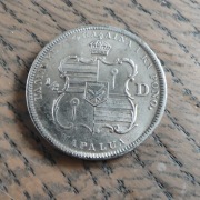 1/2 pół Dollar dolara Hawaii Hawaje Hawajski Hapalua. 1883 USA Rarytas.